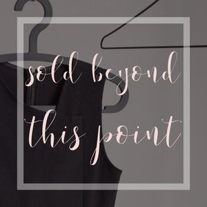 SOLD beyond this point